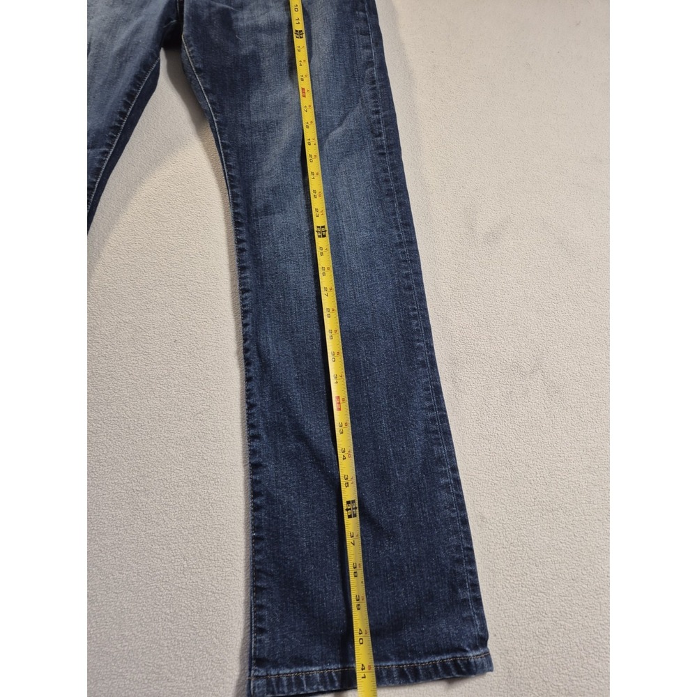 Eddie Bauer Men's Blue Jeans Size 34x32 Straight Leg Denim Pants Specially Dyed - Picture 4 of 9